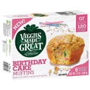 Veggies Made Great Frozen Gluten Free Birthday Cake Muffin - 12oz/6ct
