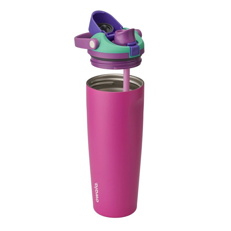 slide 3 of 9, Owala Special Edition 30oz FreeSip SWAY Stainless Steel Water Bottle- Shocking Grape, 30 oz