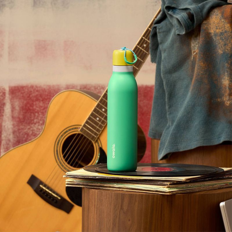 slide 6 of 7, Owala 24oz FreeSip Twist Stainless Steel Water Bottle - Summer Soiree, 24 oz