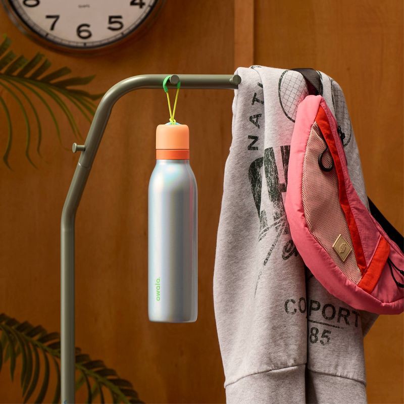 slide 6 of 7, Owala 24oz FreeSip Twist Stainless Steel Water Bottle - Opal Dream, 24 oz