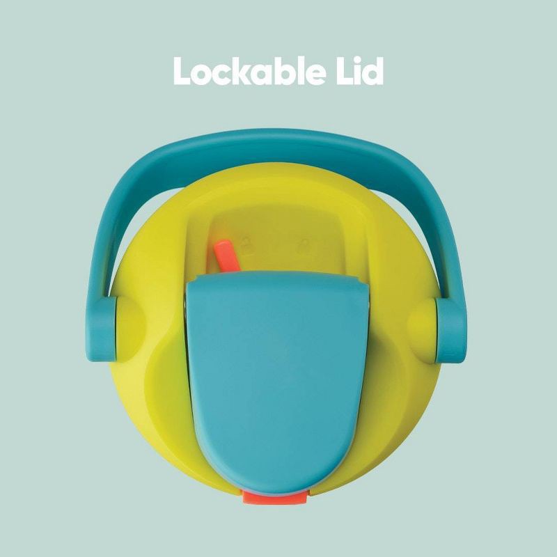 slide 8 of 9, Owala 30oz Stainless Steel Bucket Handle FreeSip Insulated Straw Tumbler Water Bottle - Summer Soiree, 30 oz