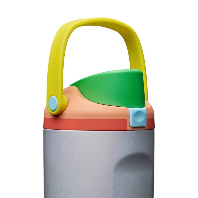 slide 5 of 9, Owala 30oz Stainless Steel Bucket Handle FreeSip Insulated Straw Tumbler Water Bottle - Opal Dream, 30 oz