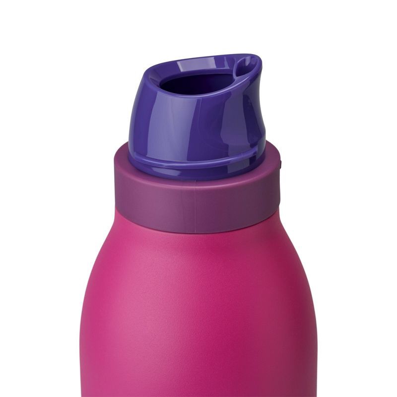 slide 2 of 8, Owala 24oz FreeSip Twist Stainless Steel Water Bottle - Shocking Grape, 24 oz