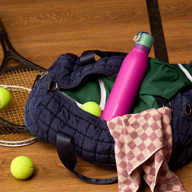 slide 7 of 8, Owala 24oz FreeSip Twist Stainless Steel Water Bottle - Shocking Grape, 24 oz