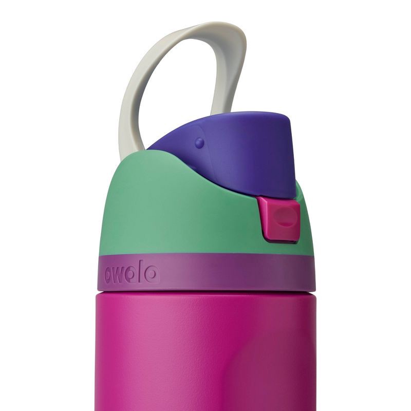 slide 4 of 7, Owala Special Edition 24oz FreeSip Stainless Steel Water Bottle - Shocking Grape, 24 oz