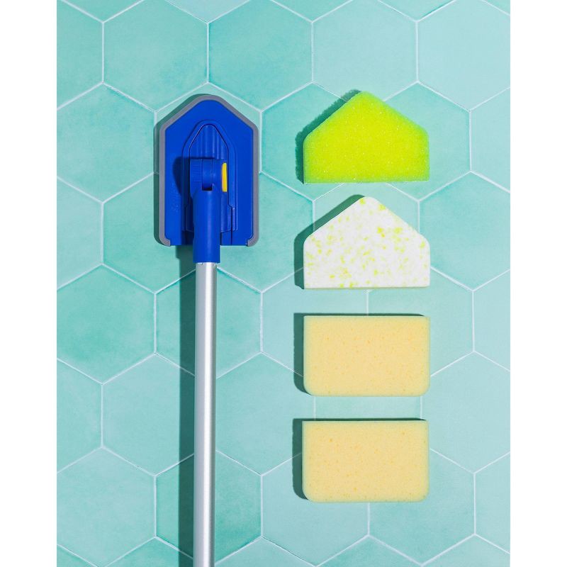 slide 5 of 14, Scrub Daddy Tub n Tile Scouring Pads Combo Pack, 1 ct