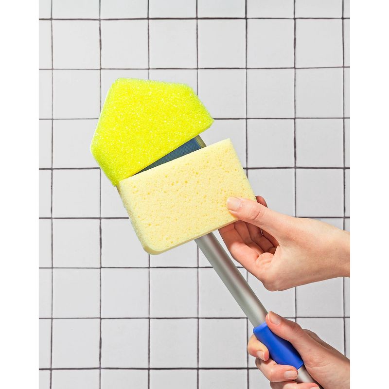 slide 10 of 14, Scrub Daddy Tub n Tile Scouring Pads Combo Pack, 1 ct