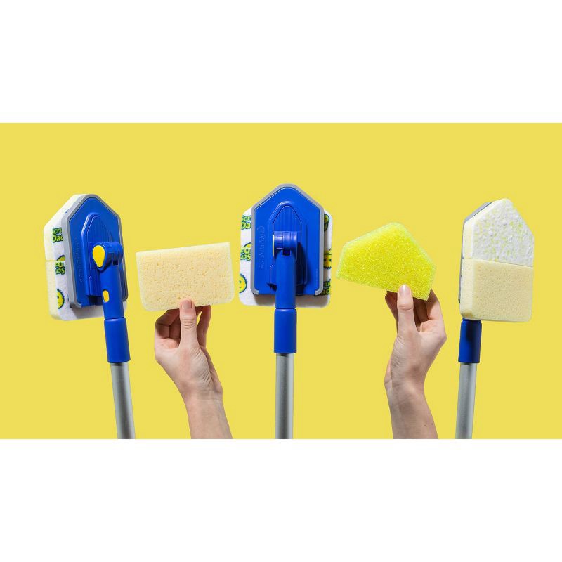 slide 11 of 14, Scrub Daddy Tub n Tile Scouring Pads Combo Pack, 1 ct