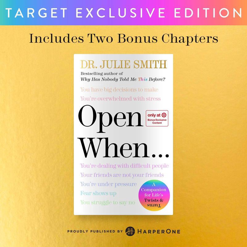 slide 2 of 2, Harper Collins Open When - Target Exclusive Edition - by Julie Smith (Hardcover), 1 ct