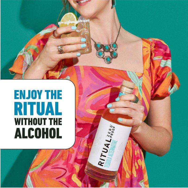 slide 7 of 8, Ritual Zero Proof Non-Alcoholic Tequila Alternative - 750ml Bottle, 750 ml