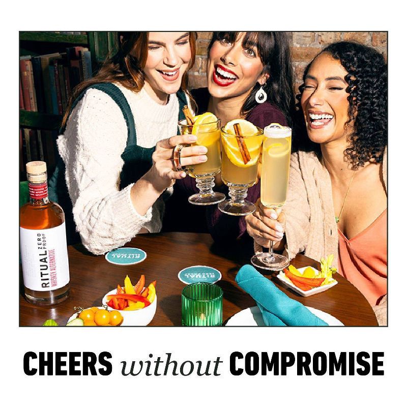 slide 5 of 8, Ritual Zero Proof Non-Alcoholic Whiskey Alternative - 750ml Bottle, 750 ml