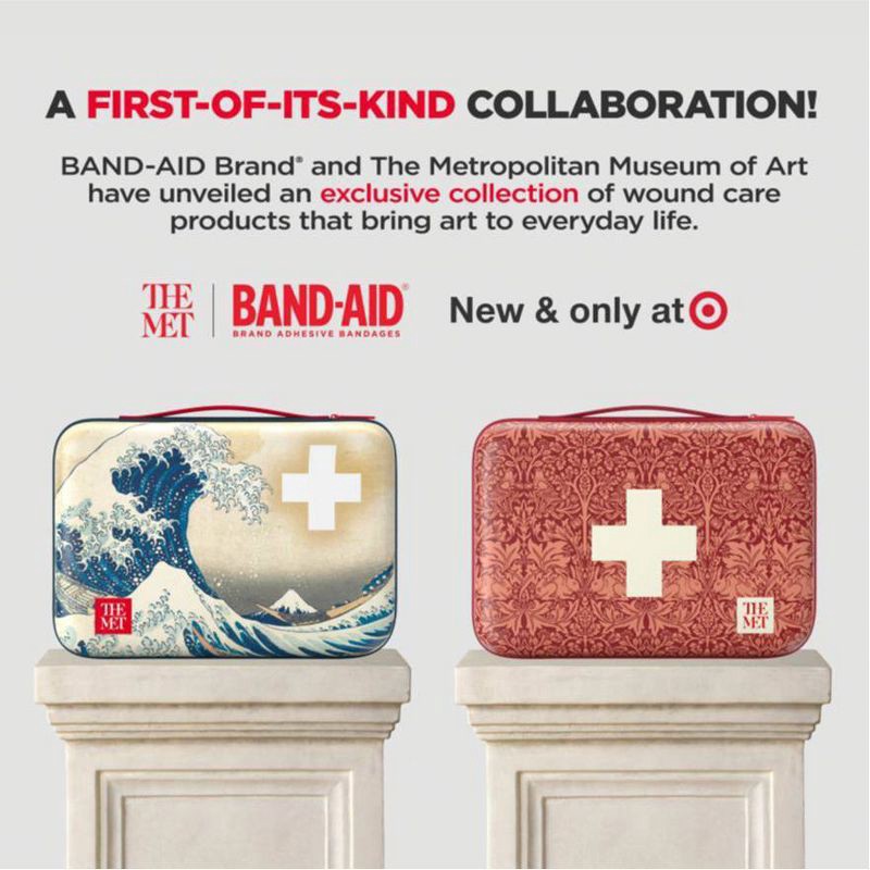 slide 3 of 8, Band-Aid Build Your Own First-Aid Kit Red Bag, 1 ct