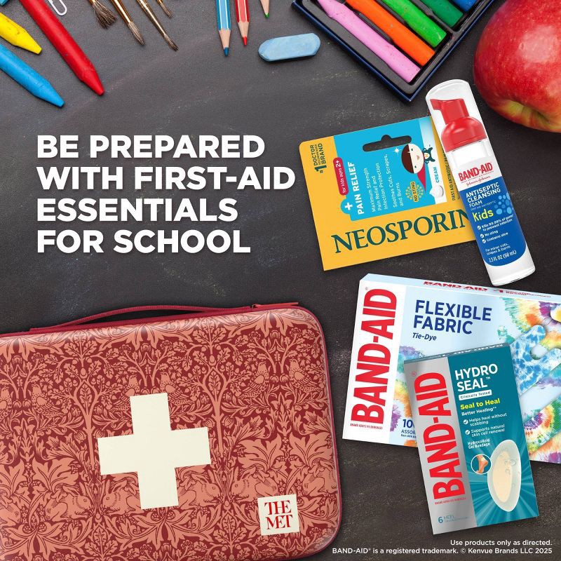 slide 7 of 8, Band-Aid Build Your Own First-Aid Kit Red Bag, 1 ct