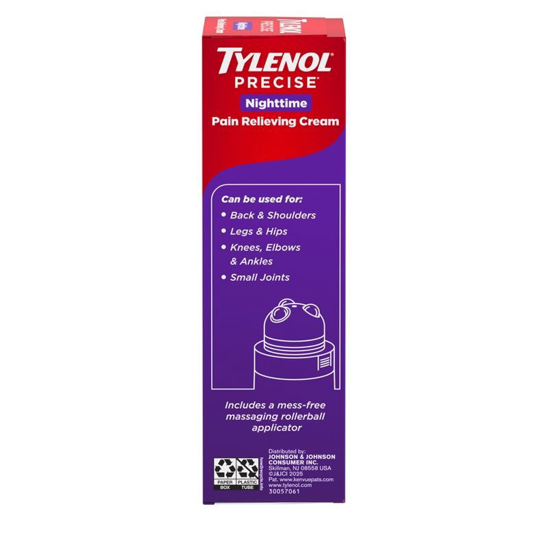 slide 6 of 10, Tylenol Topical Analgesic Night-Time Pain Relieving Cream - 4oz, 4 oz