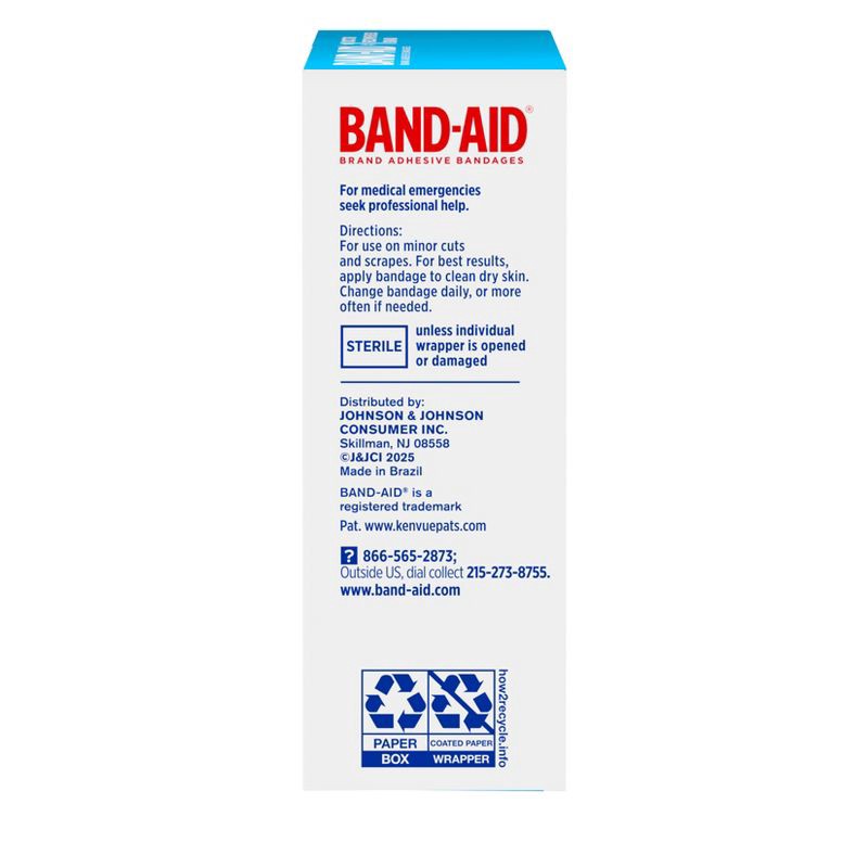 slide 6 of 7, Band-Aid Brand Adhesive Sheer Sports Bandages - All One Size - 50ct, 50 ct