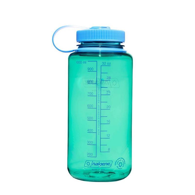 slide 2 of 3, Nalgene 32 fl oz Plastic Wide Mouth Water Bottle - Pastel Green, 32 fl oz
