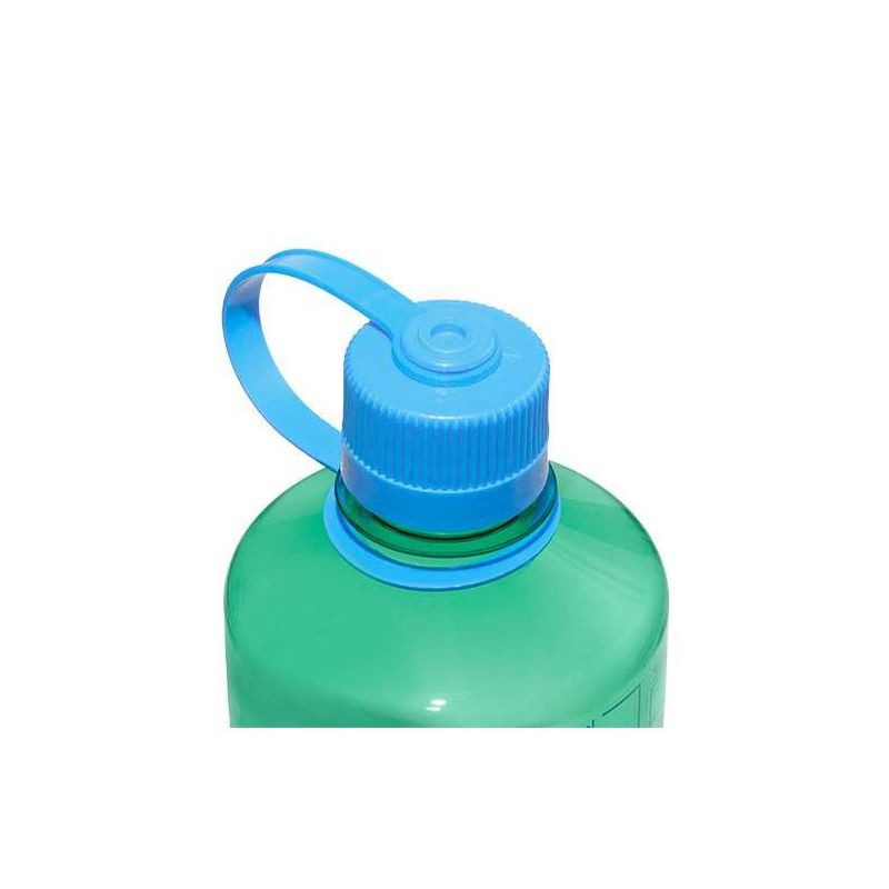 slide 3 of 3, Nalgene 32 fl oz Plastic Narrow Mouth Water Bottle - Pastel Green: Portable Drinkware, Recycled Material, 32 fl oz