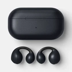 Open-Ear Jewelry Earbuds - heyday™ Black: USB-C, Built-In Microphone, Sweat-Resistant