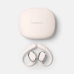 Open Ear Sport True Wireless Headphones -heyday™ Stone White
