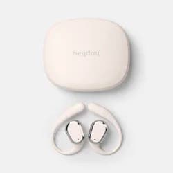 Open Ear Sport True Wireless Headphones -heyday™ Stone White