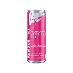 Red Bull White Peach Regular - 12 fl oz Single