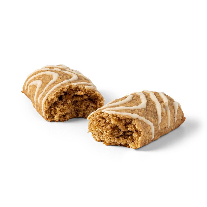 slide 4 of 5, Organic 25% Less Sugar Iced Oatmeal Cookie Whole Grain Baked Bars - 15.24oz - Good & Gather™, 15.24 oz