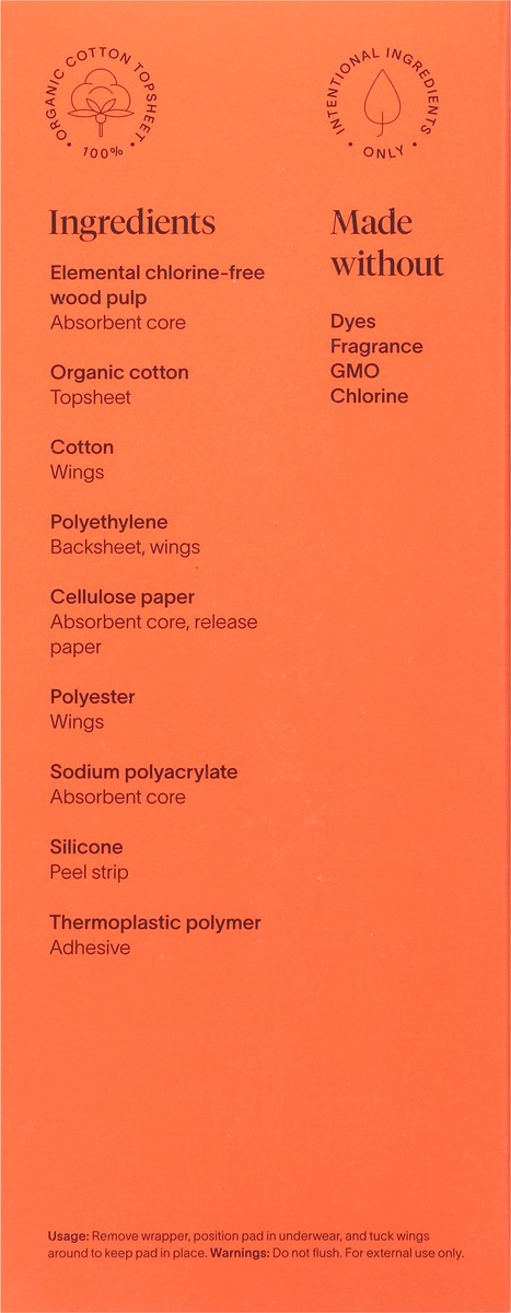 slide 3 of 9, Cora Extra Long The Peace-of-Mind Maxi Overnight Pads 20 ea, 20 ct