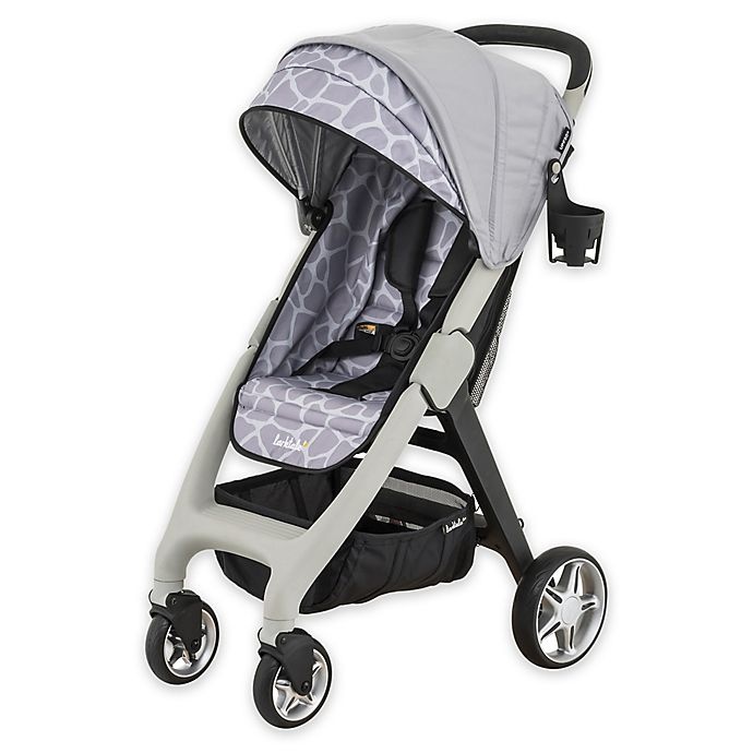 slide 1 of 8, Larktale Chit Chat Single Stroller - Grey/Black, 1 ct