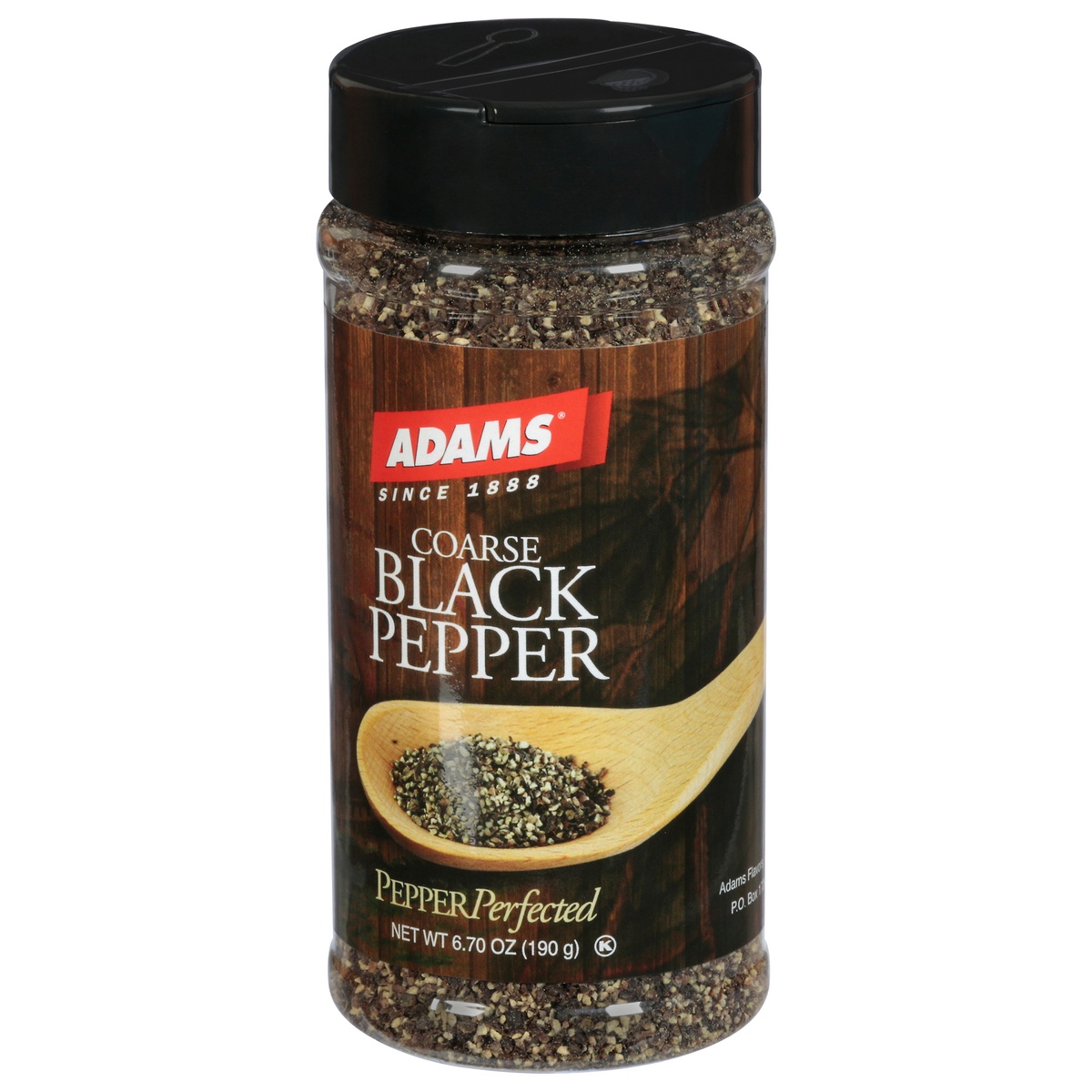 slide 3 of 9, Adams Coarse Black Pepper, 6.7 oz