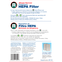 slide 7 of 13, Honeywell Filter R True HEPA Replacement Filter, 2 ct