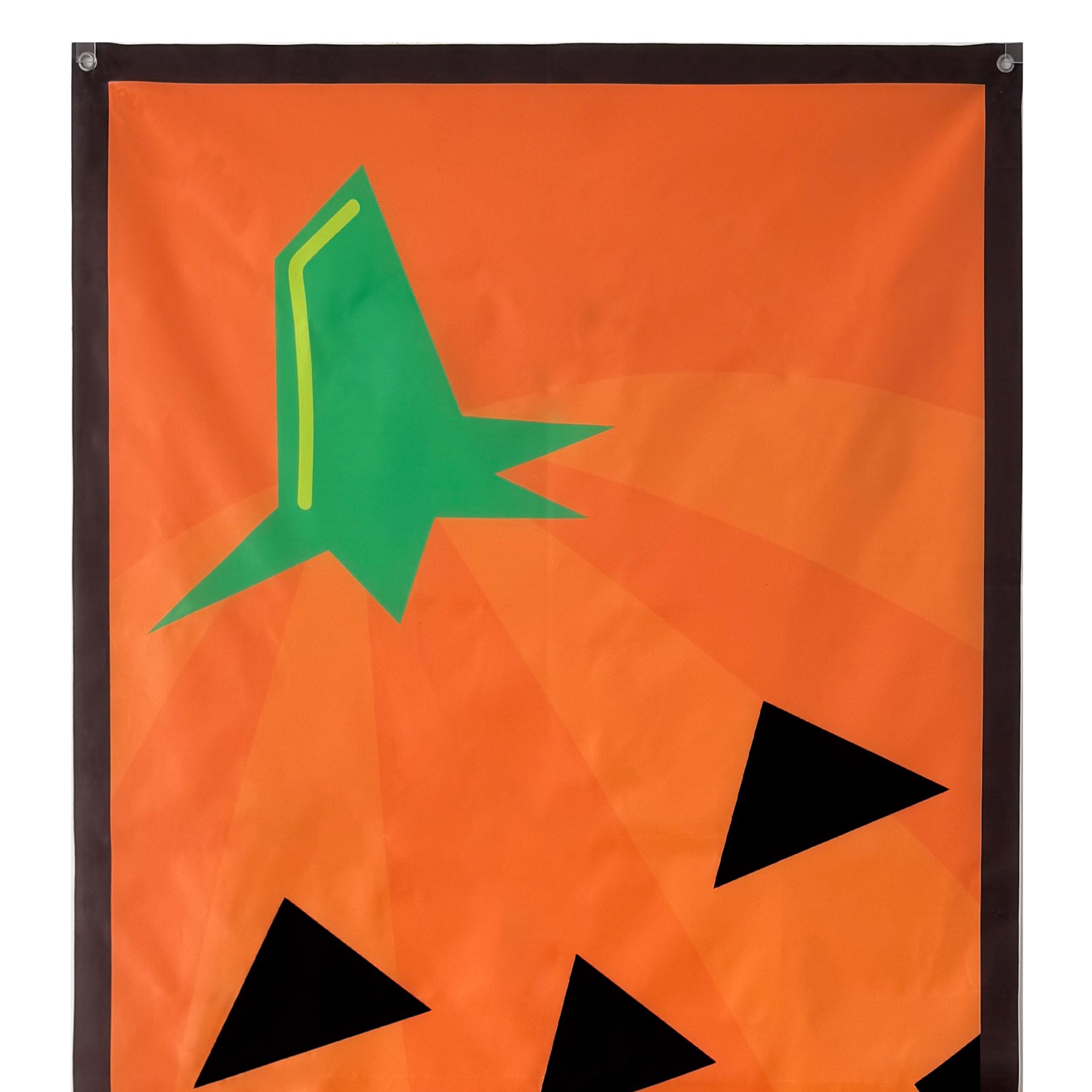 slide 2 of 2, 6ft. Jack-O'-Lantern Door Cover By Ashland, 6 ft