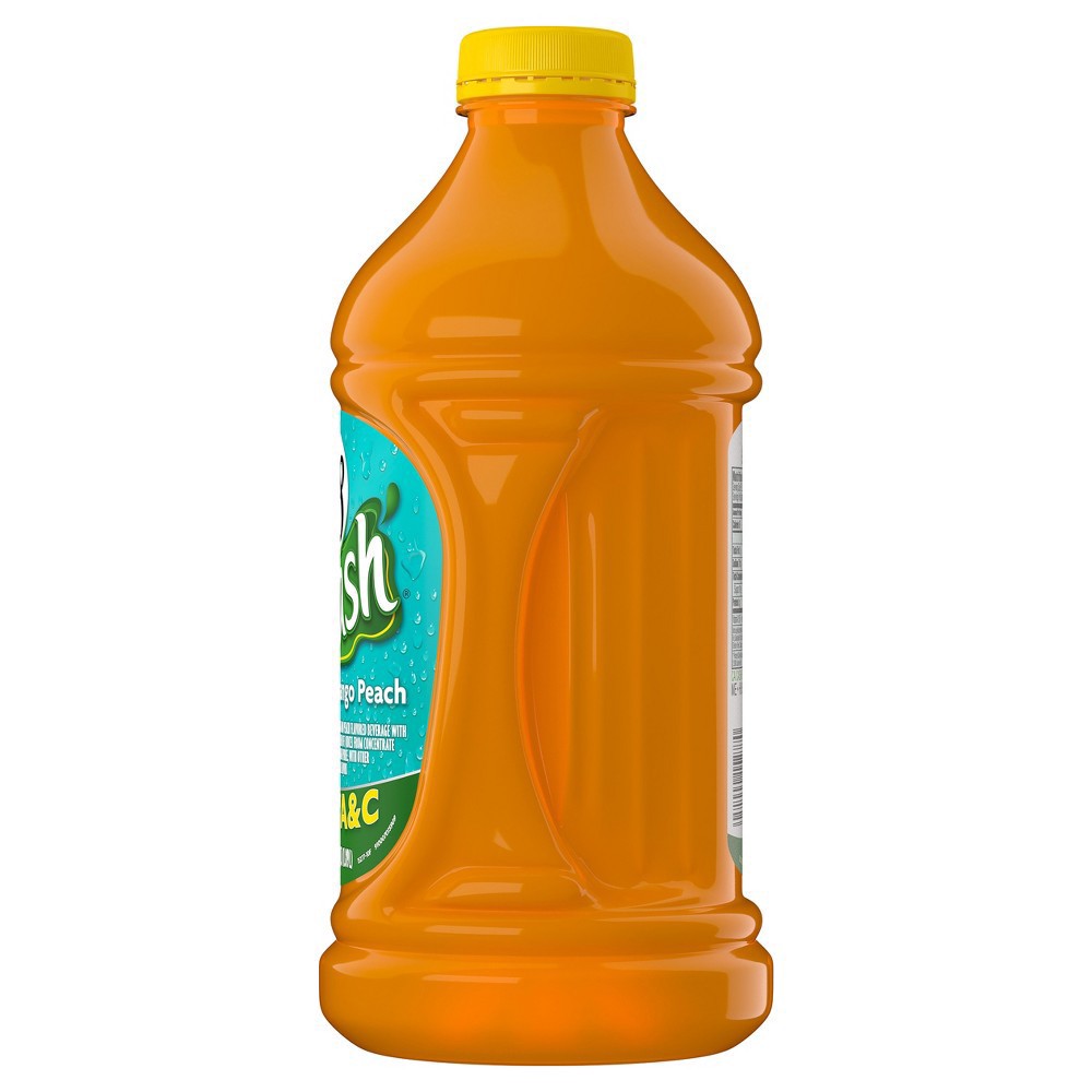 slide 2 of 7, V8 Splash Mango Peach, 64 oz