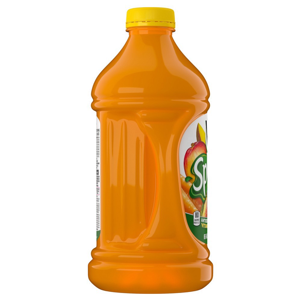 slide 3 of 7, V8 Splash Mango Peach, 64 oz