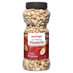 Giant Eagle Dry Roasted Peanuts With Sea Salt - 16 oz