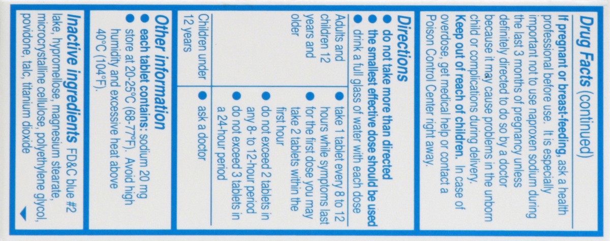 slide 5 of 6, Aleve Pain Reliever/Fever Reducer 50 ea, 50 ct