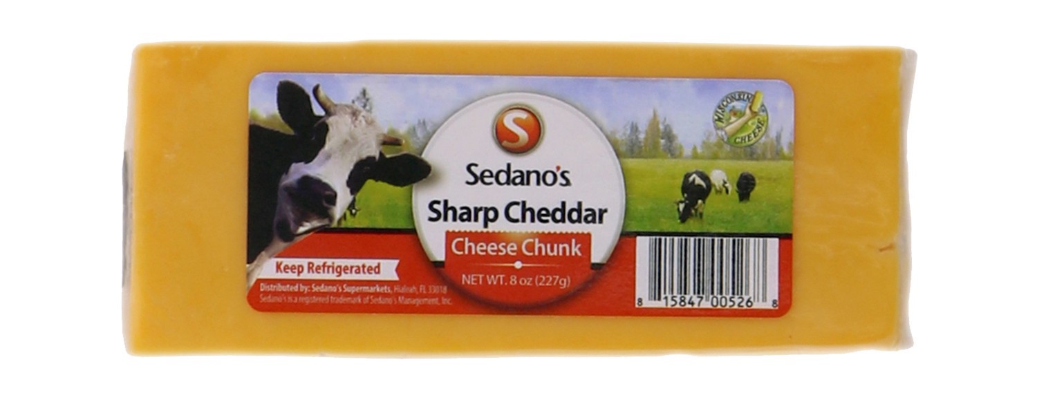 slide 1 of 1, Sedano'ss Shrp Chedr Bar, 1 ct