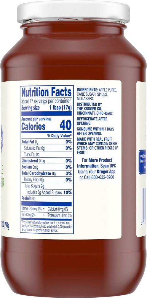 slide 3 of 4, Kroger Apple Butter, 28 oz