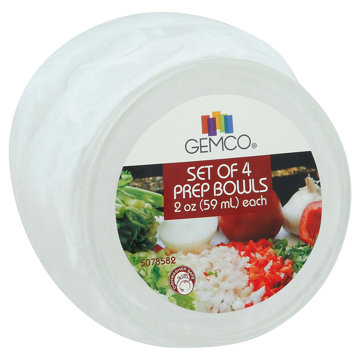 slide 11 of 12, Gemco 2 Ounces Prep Bowls 4 ea, 4 ct