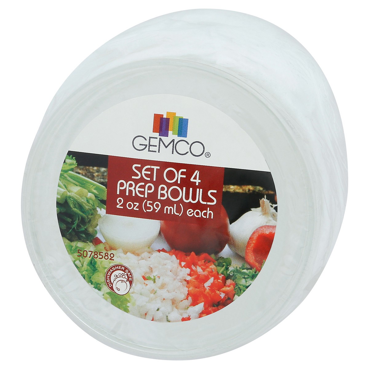 slide 6 of 12, Gemco 2 Ounces Prep Bowls 4 ea, 4 ct