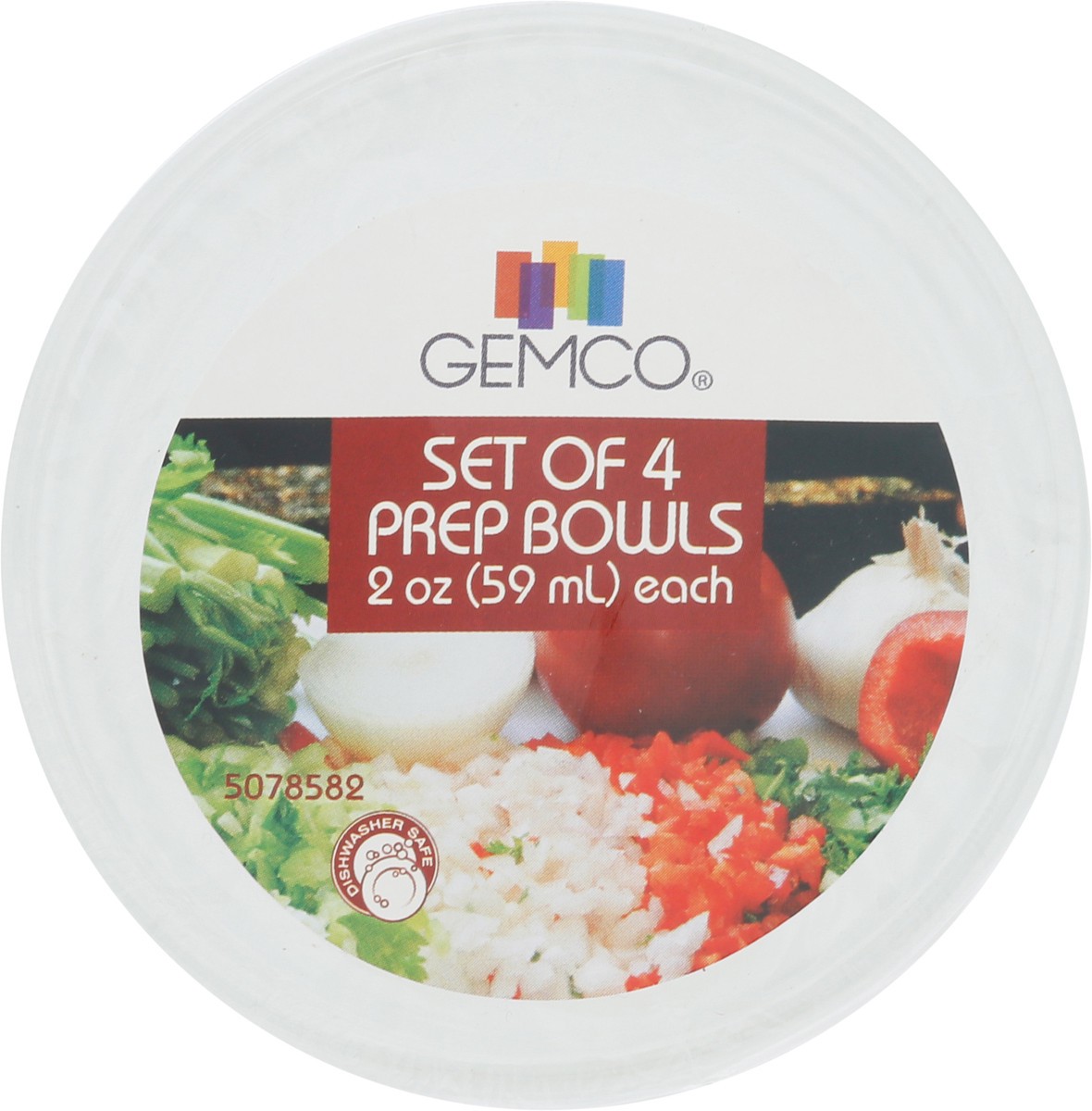slide 1 of 12, Gemco 2 Ounces Prep Bowls 4 ea, 4 ct