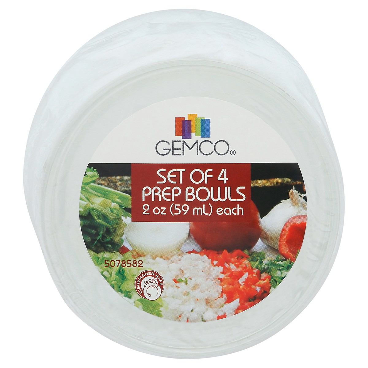 slide 3 of 12, Gemco 2 Ounces Prep Bowls 4 ea, 4 ct