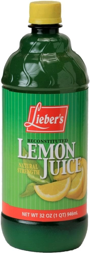 slide 1 of 1, Lieber's Liebers Lemon Juice- 32 oz, 32 oz