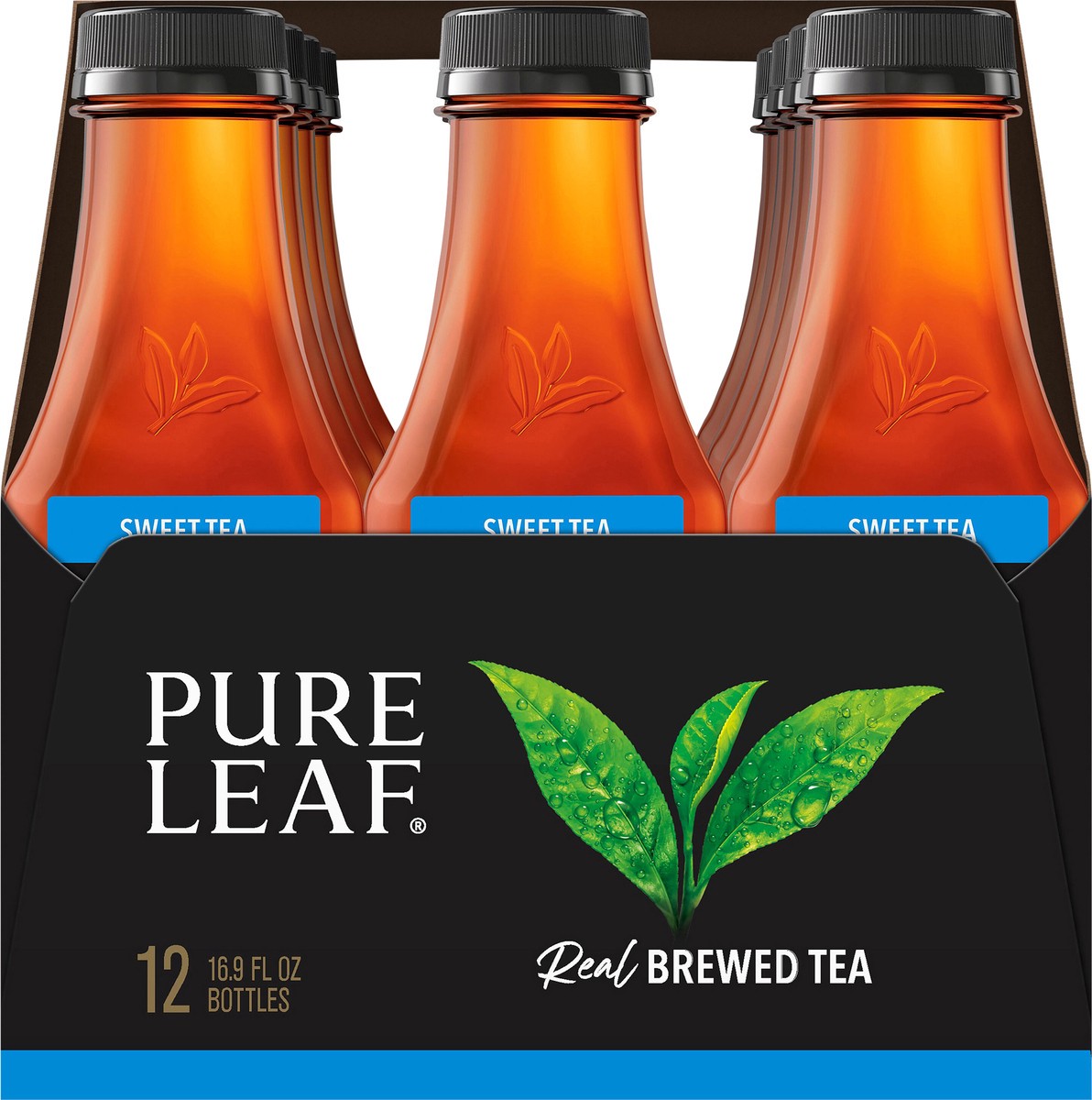slide 6 of 6, Pure Leaf Real Brewed Tea Sweet Tea 16.9 Fl Oz 12 Count, 12 ct; 16.9 oz