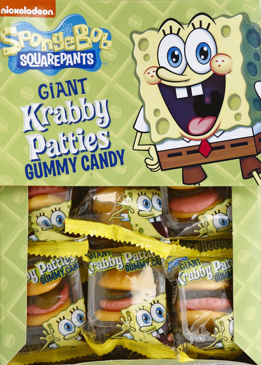 Krabby Patties Giant Gummy Candy 36 - 0.63 oz Pieces 36 ct | Shipt