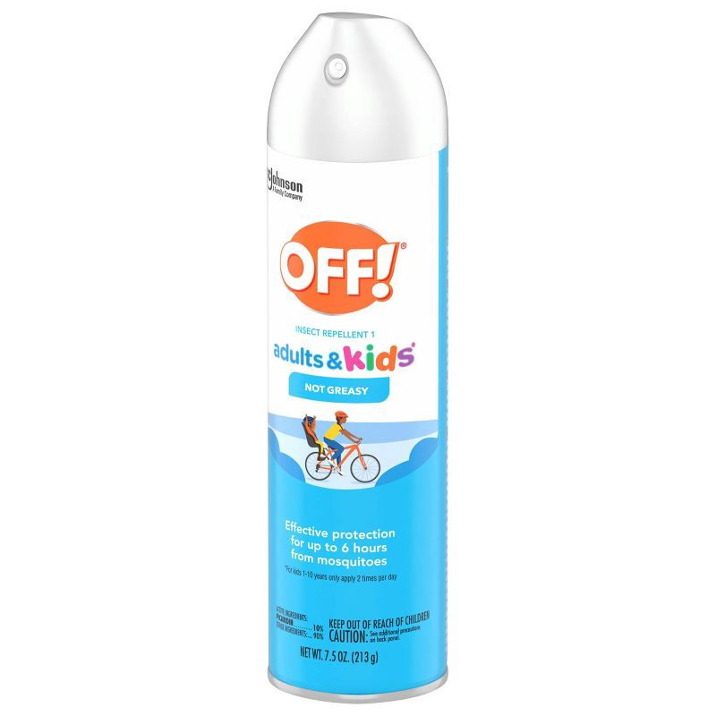 slide 12 of 13, OFF! Adults and Kids' Bug Spray Insect Repellent Aerosol Picaridin - 7.5oz, 7.5 oz