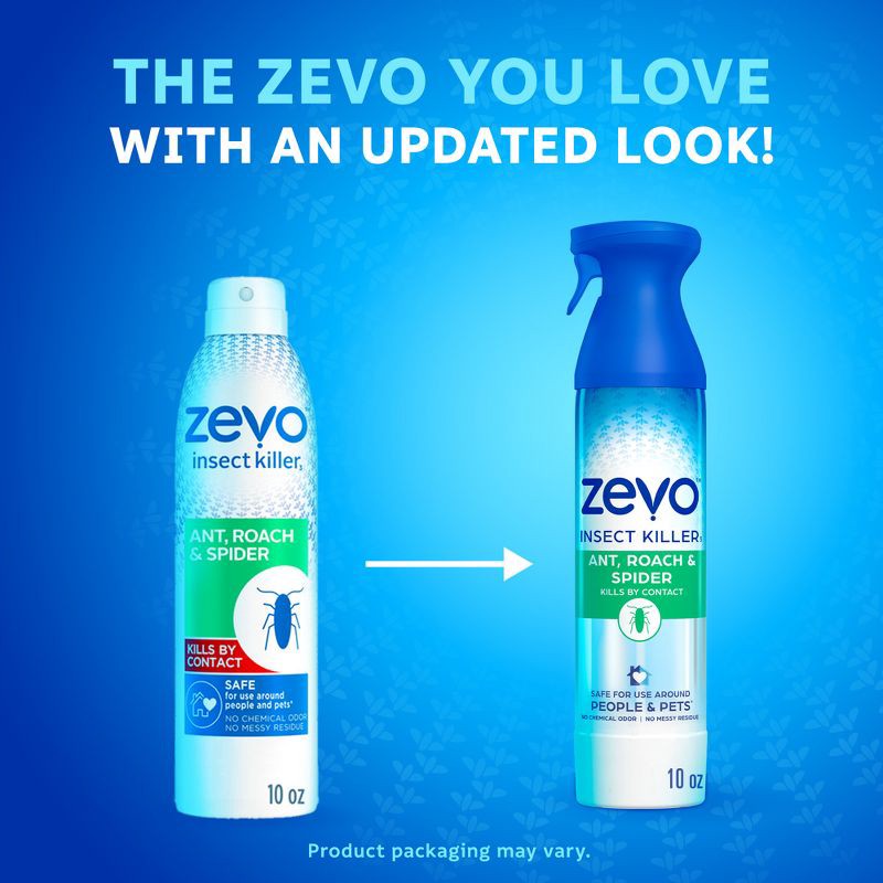 slide 3 of 12, Zevo Ant Roach and Spider Crawling Insect Spray - 10 fl oz, 10 fl oz