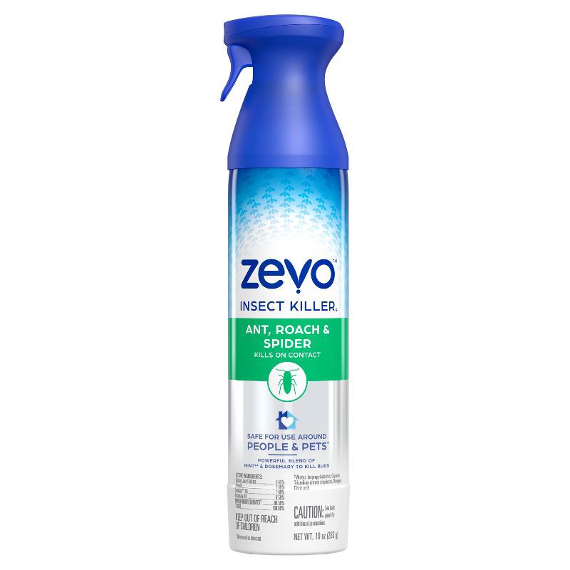slide 9 of 12, Zevo Ant Roach and Spider Crawling Insect Spray - 10 fl oz, 10 fl oz