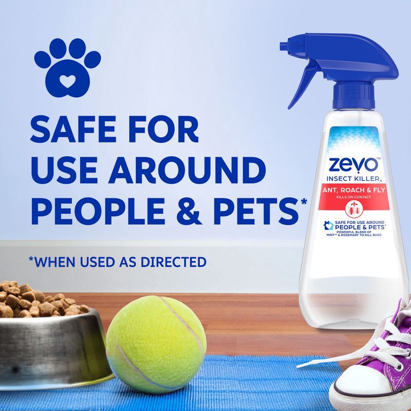 slide 9 of 11, Zevo Ant Roach and Fly Multi-Insect Trigger Spray - 12 fl oz, 12 fl oz