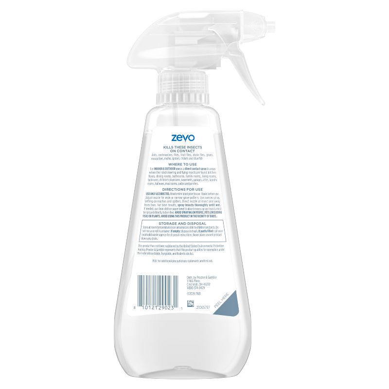 slide 11 of 11, Zevo Ant Roach and Fly Multi-Insect Trigger Spray - 12 fl oz, 12 fl oz
