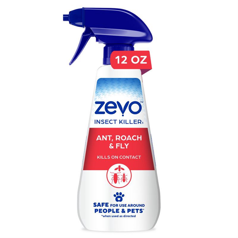 slide 1 of 11, Zevo Ant Roach and Fly Multi-Insect Trigger Spray - 12 fl oz, 12 fl oz